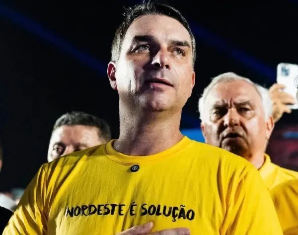 Senador e pré-candidato à presidente do Brasil, Flávio Bolsonaro (PL)|Foto: Divulgação