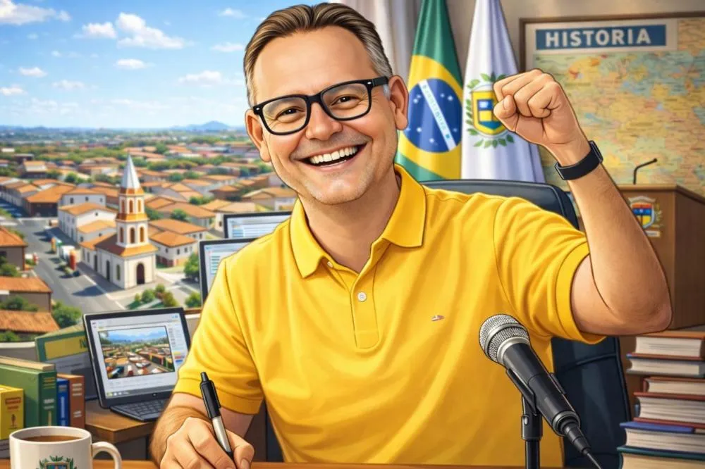 João Cléber, professor e prefeito de Santa Helena