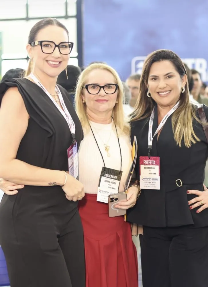 Prefeitas Corrinha Delfino e Denise Bayma participam da 3º Confep em Campina Grande-PB|Foto: Divulgação