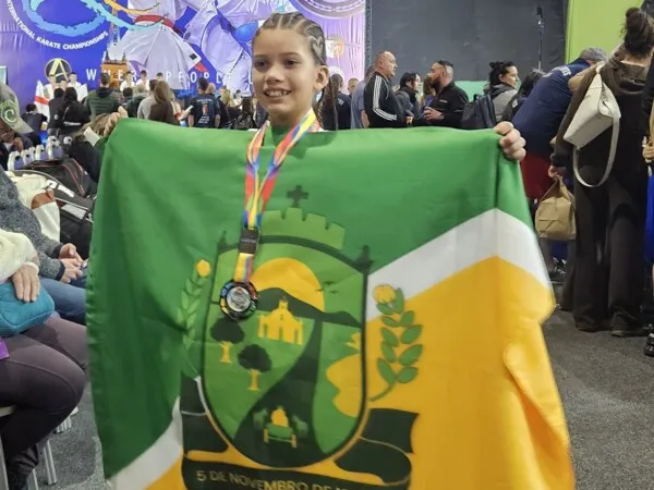 Atleta bom-jesuense conquista medalhas em campeonato mundial de karatê realizado em Malta|Foto: Assessoria