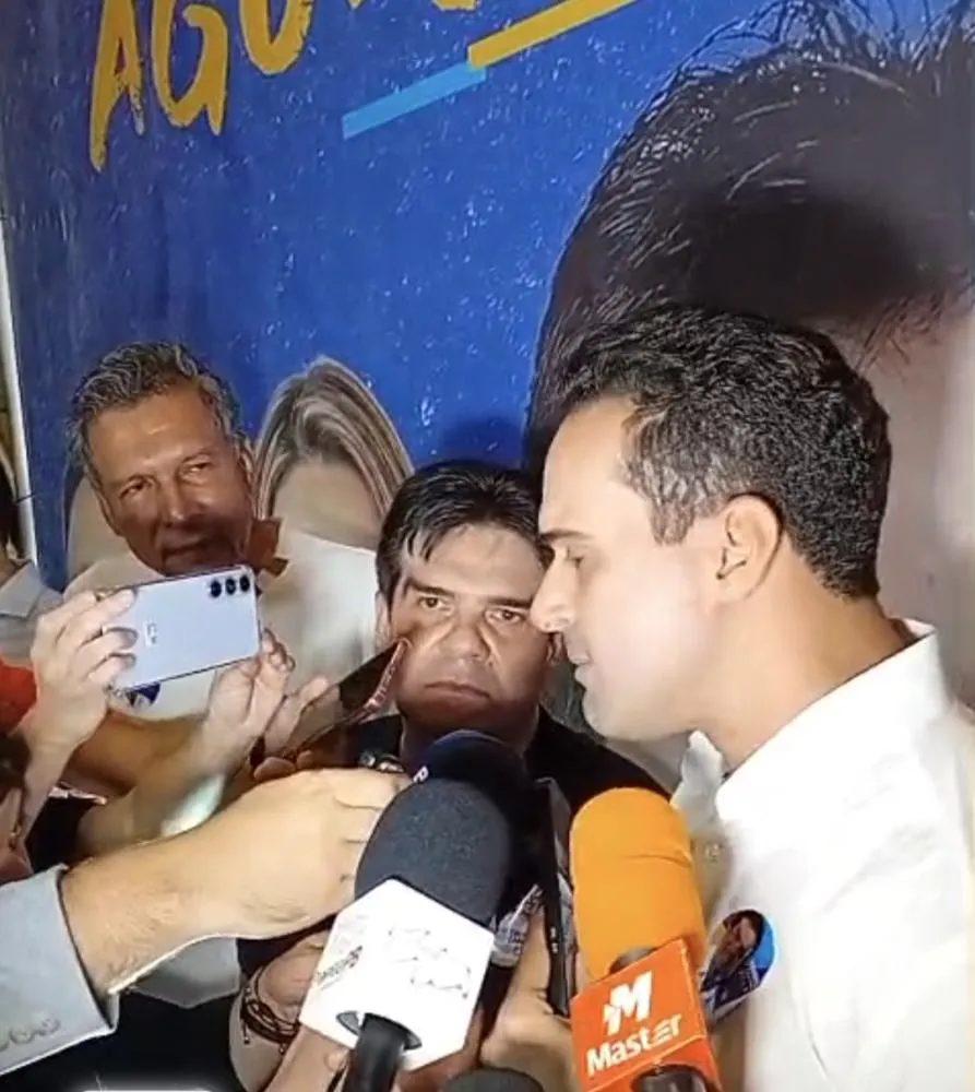 Em sua fala, Lucas reforçou o foco no trabalho e na entrega de resultados