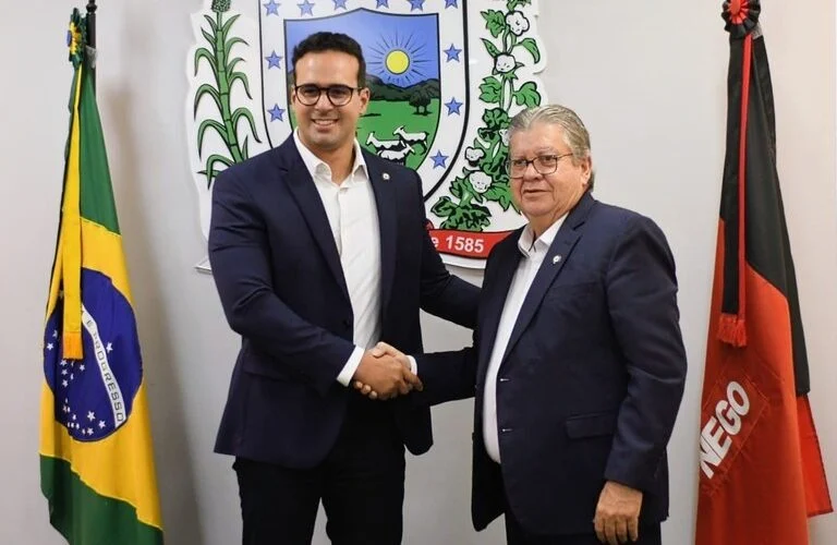Lucas Ribeiro (PP) e João Azevêdo (PSB)|Foto: Divulgação