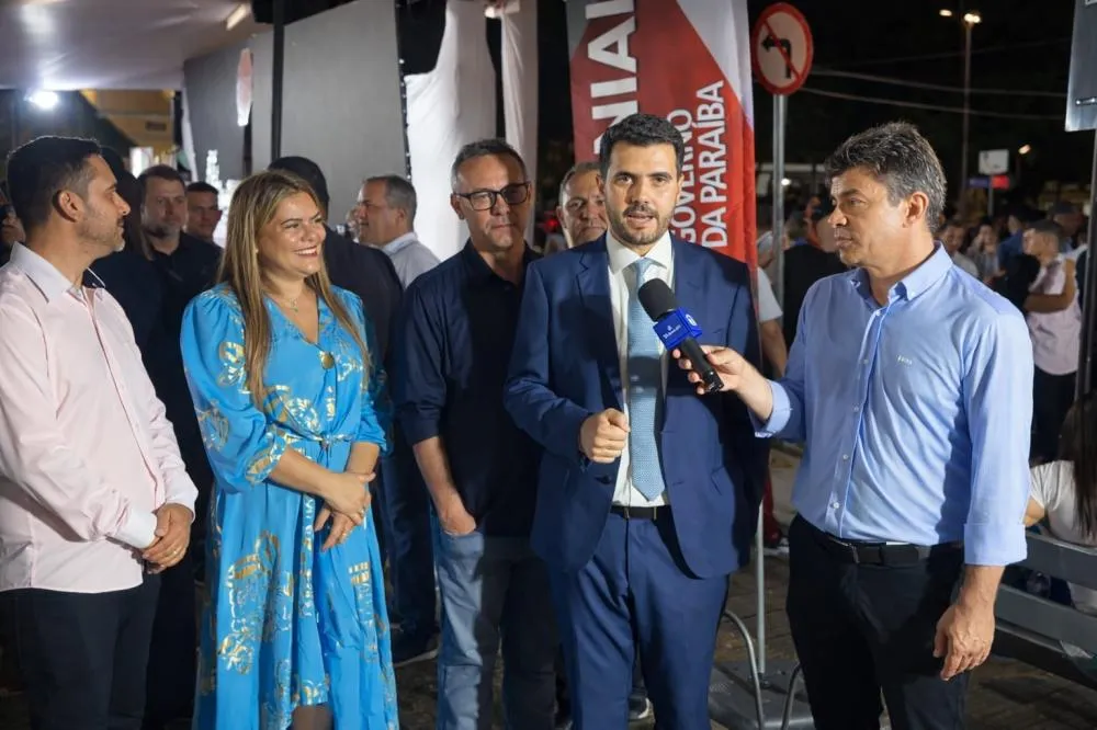 Deputado Wilson Filho em entrevista ao jornalista Alex Gonçalves do Tribuna10 