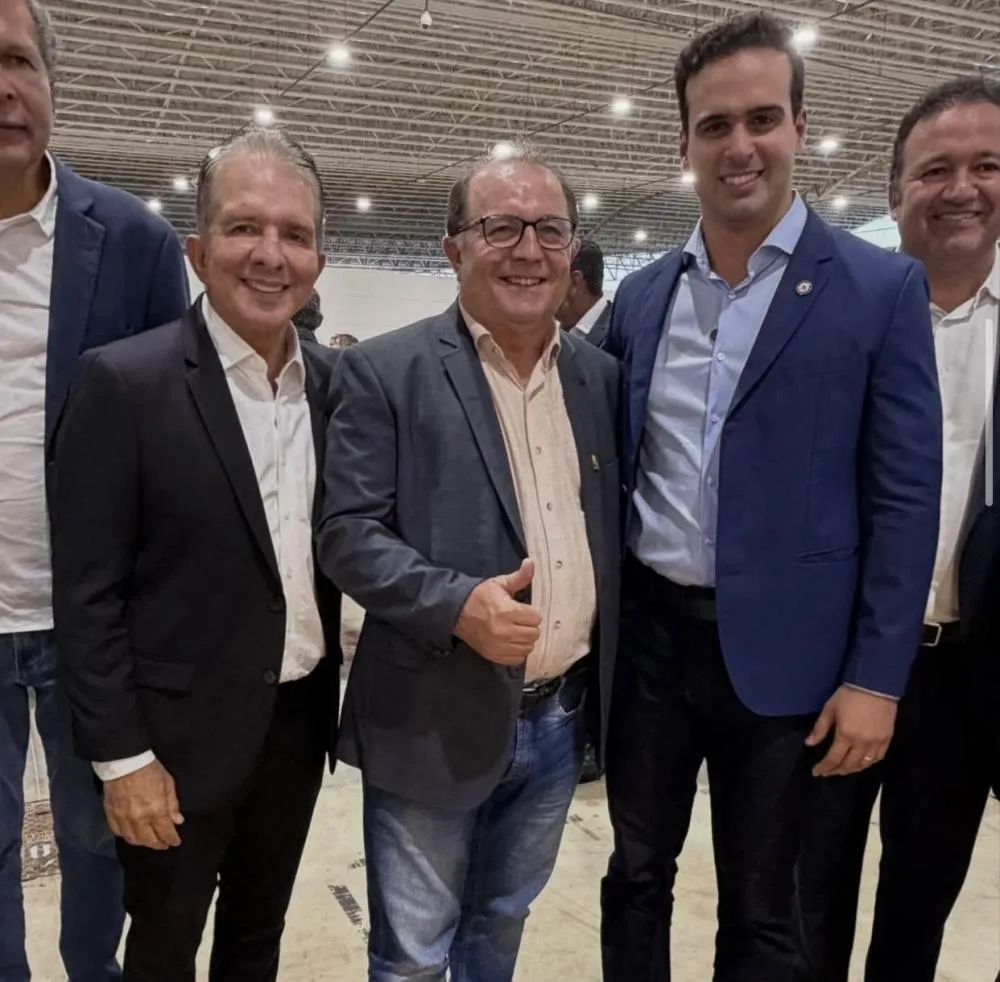 Nabor Wanderley (Republicanos), Ceninha Lucena (Republicanos) e Lucas Ribeiro (PP)|Foto: Divulgação