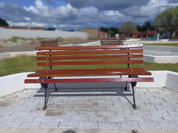 Praça Prefeito José de Brito Irmão entra na fase final de requalificação e já transforma todo o ambiente|Foto: Jhota Herre