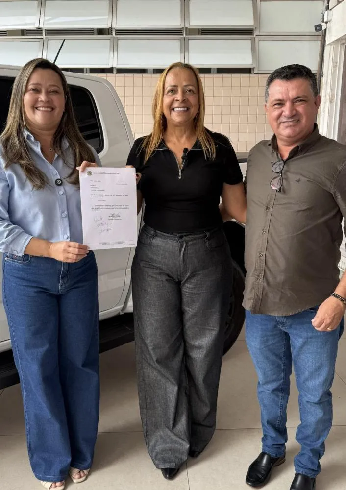 Larúcia Sá recebe apoio da suplente de deputada federal|Foto: Divulgação