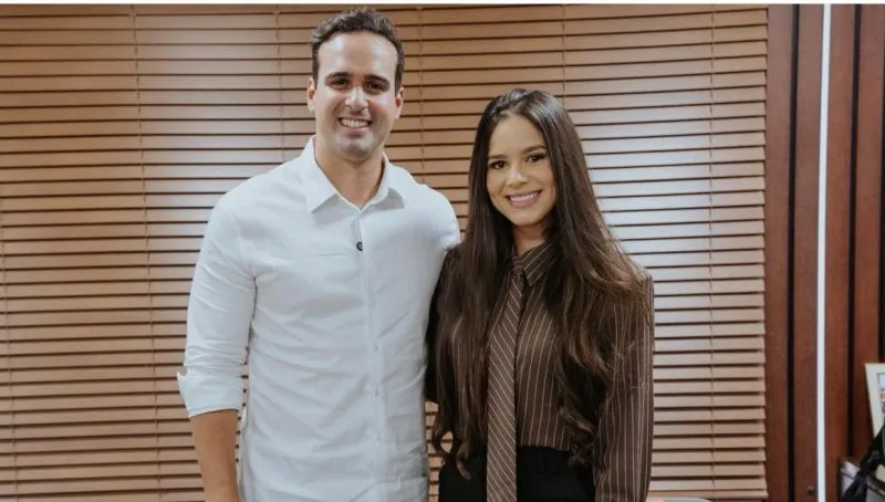 Marina Lacerda (MDB), anunciou apoio ao pré-candidato a governador Lucas Ribeiro