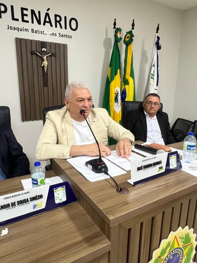 Itamar Mendes, presidente da Câmara do Barro (Foto: Tribuna10) 