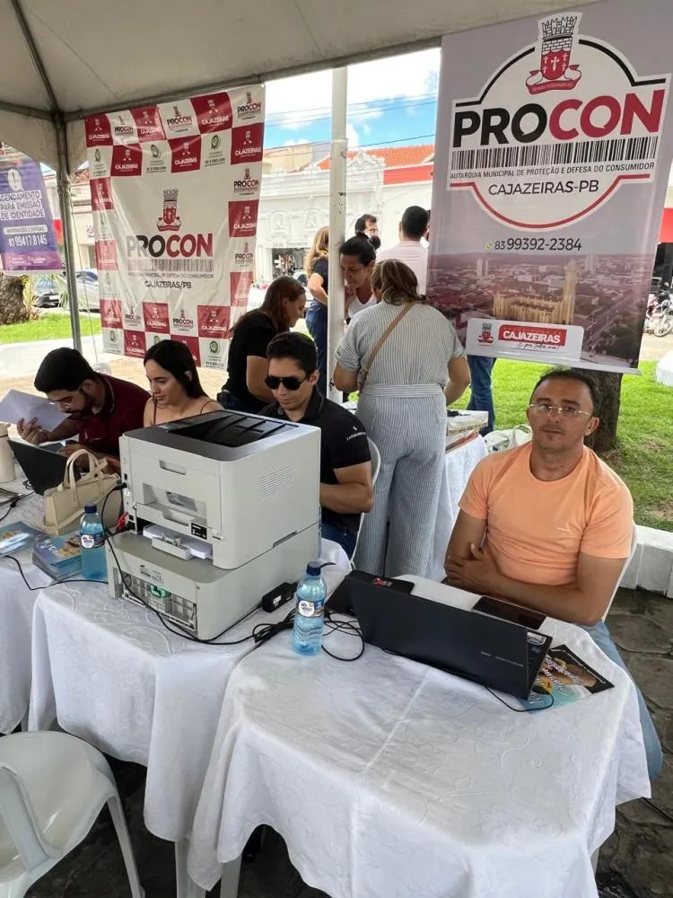 Procon de Cajazeiras-PB promove ciranda de renegociação de dívidas e serviços gratuitos à população|Foto: Assessoria