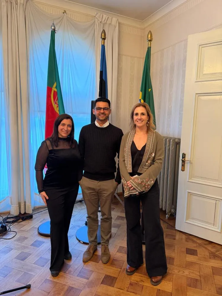 Professor piranhense representa a Língua Portuguesa em evento na Europa|Foto: Divulgação