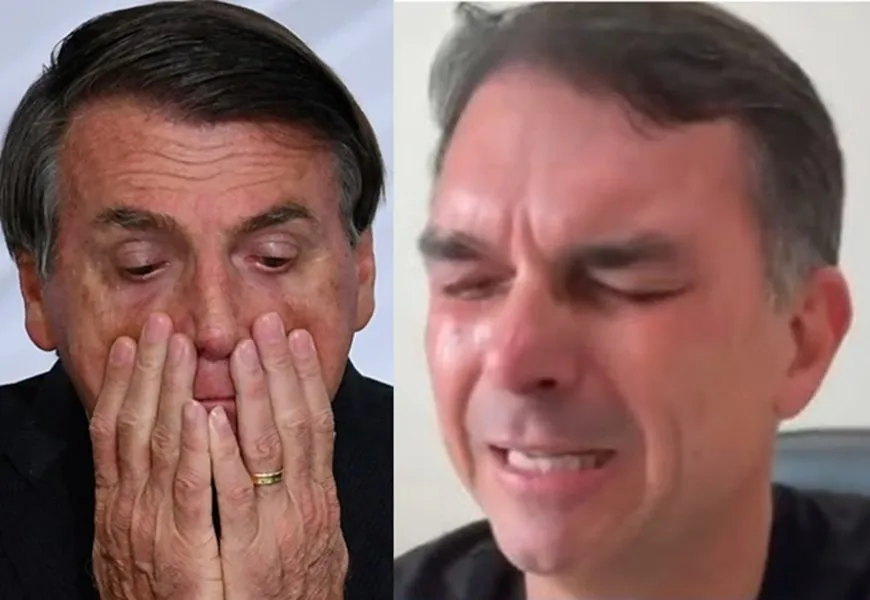 Jair Bolsonaro e Flávio Bolsonaro|Foto: Reprodução