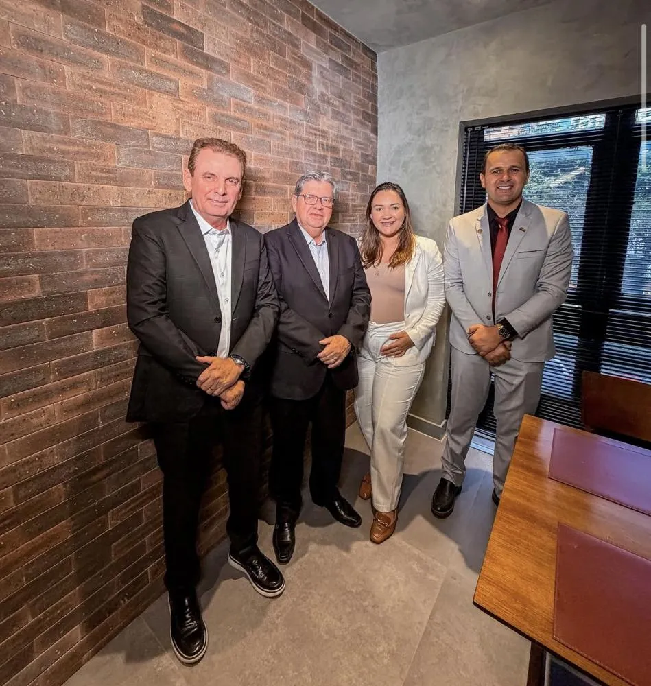 Chico Mendes, João Azevêdo, Flávia Thays e Aldo Andrade|Foto: Divulgação