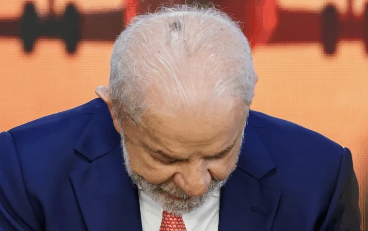 Lesão no couro cabeludo do presidente Lula (PT)|Foto: Divulgação